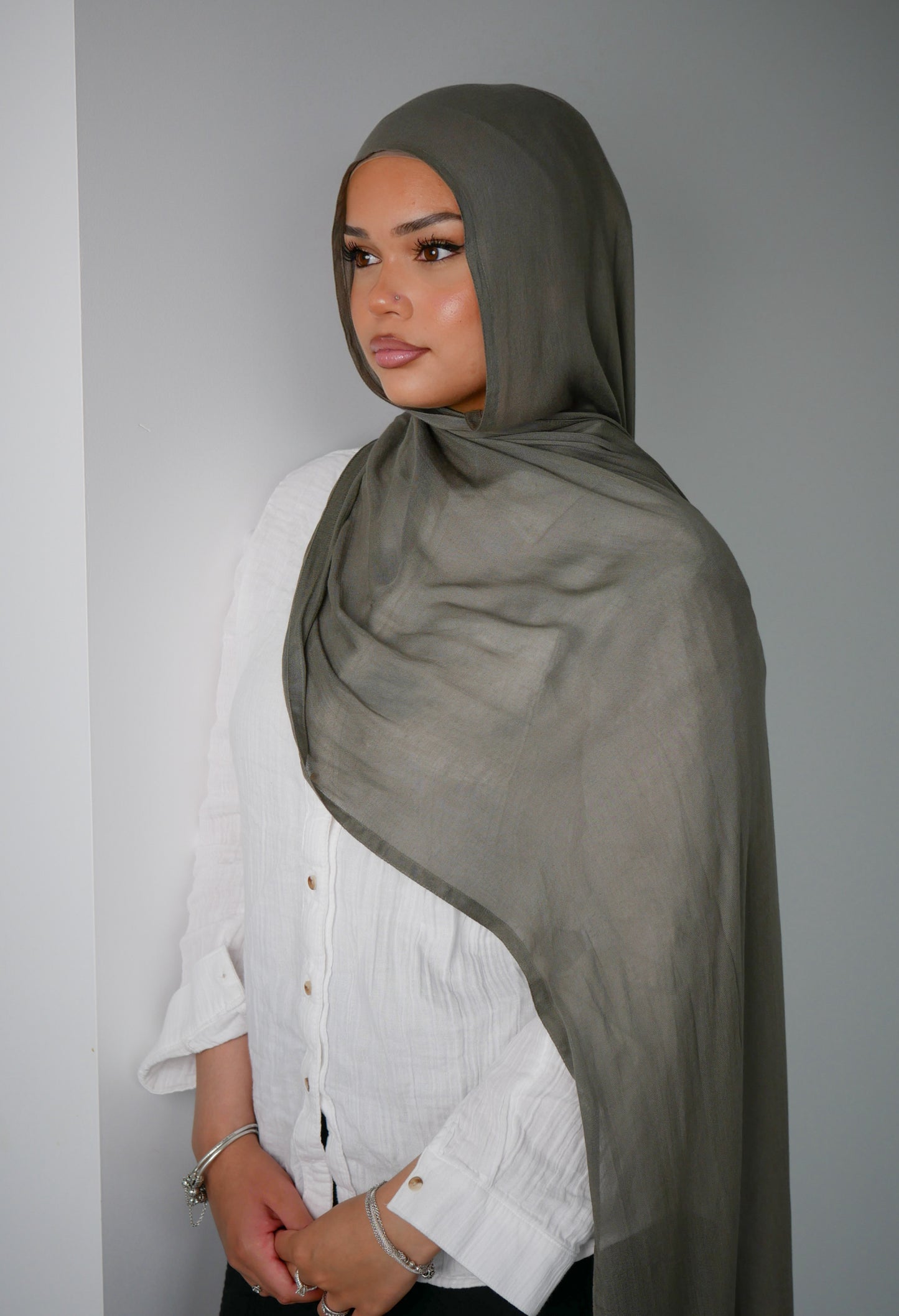 Deep Sage hijab