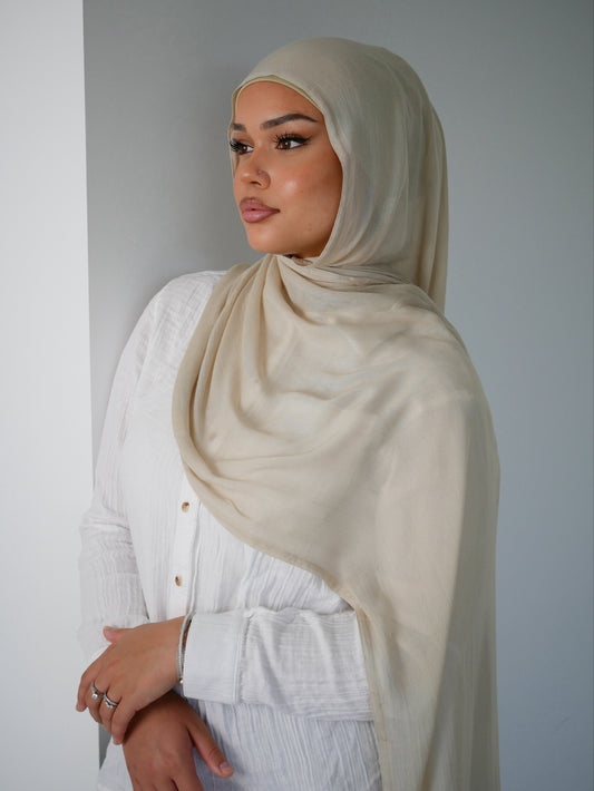 Linen hijab