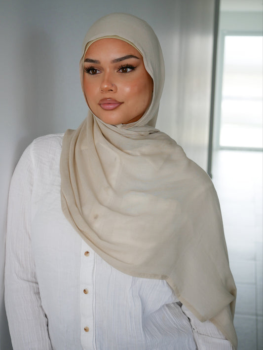 Linen hijab