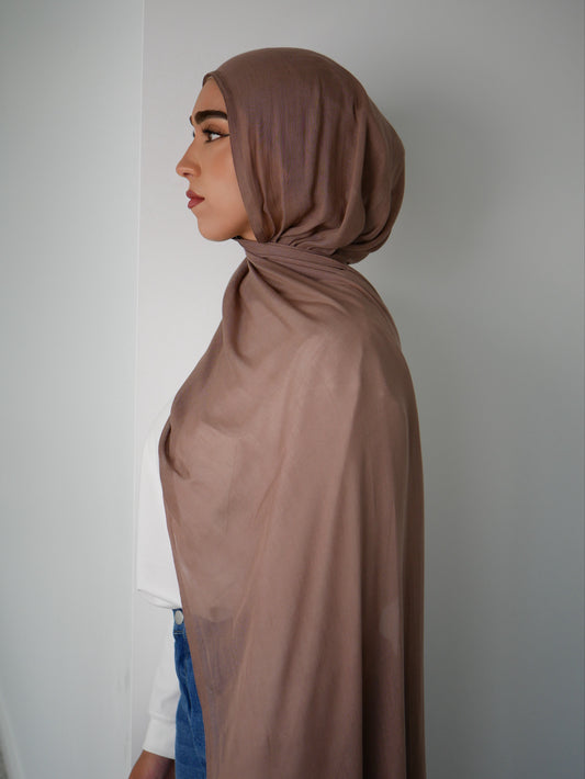 Dusty Pink hijab + undercap